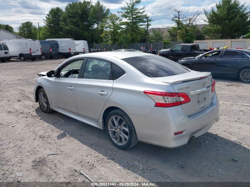 2014 Nissan Sentra Sr VIN: 3N1AB7AP7EY325201 Lot: 39531343