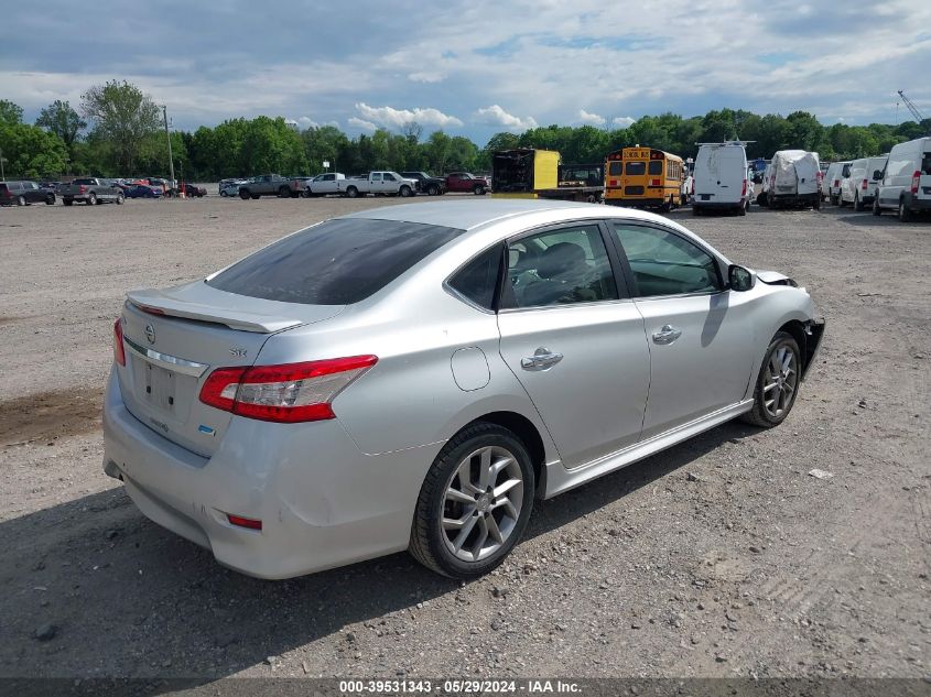 2014 Nissan Sentra Sr VIN: 3N1AB7AP7EY325201 Lot: 39531343