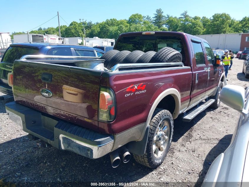 2009 Ford F-350 Fx4/Harley-Davidson/King Ranch/Lariat/Xl/Xlt VIN: 1FTWW31R29EA07152 Lot: 39531355