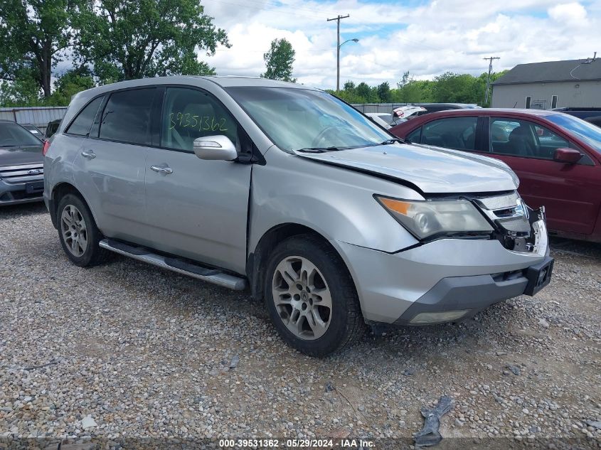 2009 Acura Mdx VIN: 2HNYD282X9H519696 Lot: 39531362