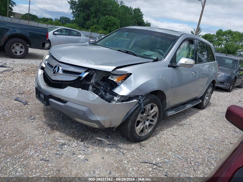 2009 Acura Mdx VIN: 2HNYD282X9H519696 Lot: 39531362