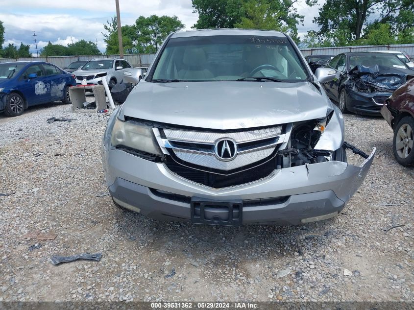 2009 Acura Mdx VIN: 2HNYD282X9H519696 Lot: 39531362