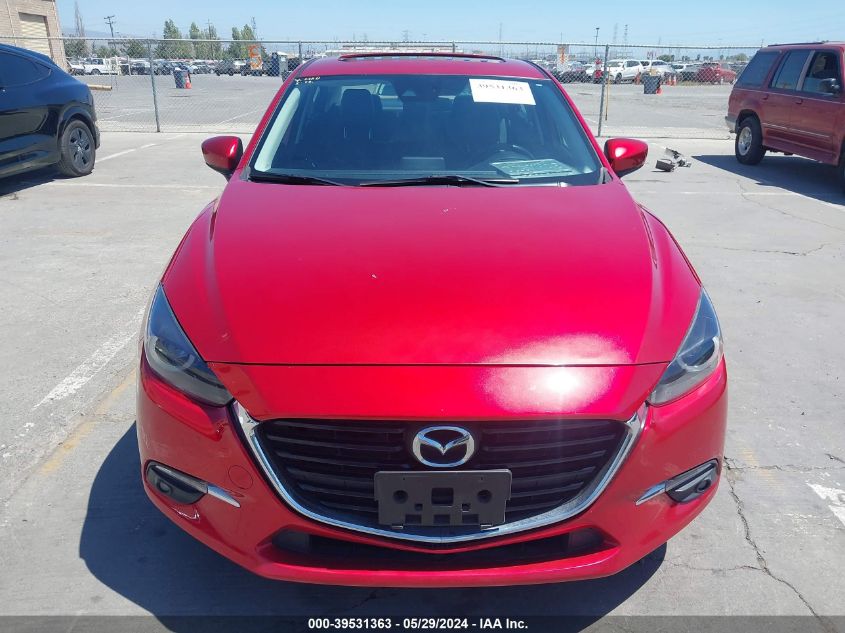 2018 Mazda Mazda3 Grand Touring VIN: 3MZBN1W38JM158518 Lot: 39531363