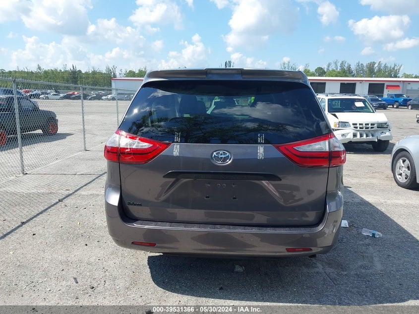 2019 Toyota Sienna L 7 Passenger VIN: 5TDZZ3DC3KS005731 Lot: 39531366