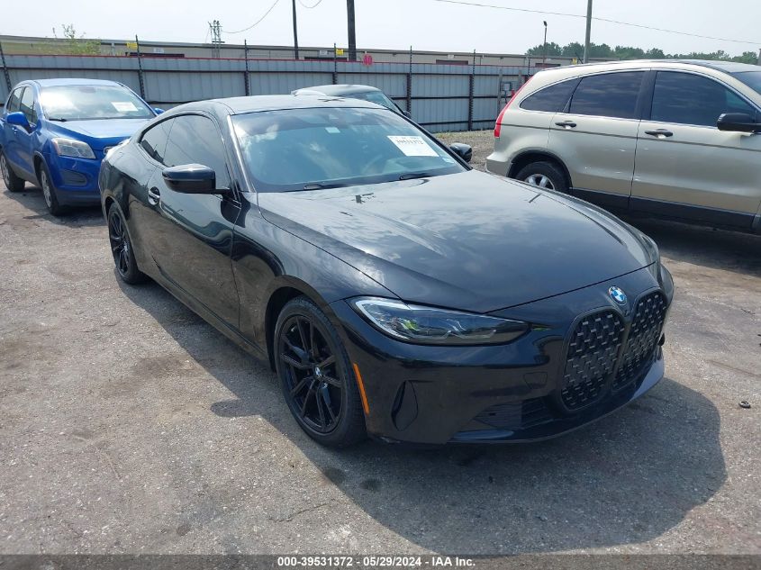 2022 BMW 430I xDrive VIN: WBA73AP02NCH64486 Lot: 39531372