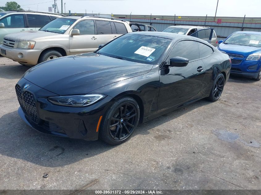 2022 BMW 430I xDrive VIN: WBA73AP02NCH64486 Lot: 39531372