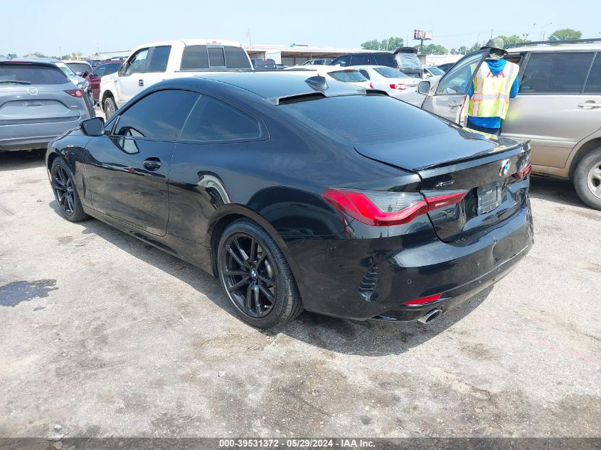 VIN: WBA73AP02NCH64486 2022 BMW 430I XDRIVE