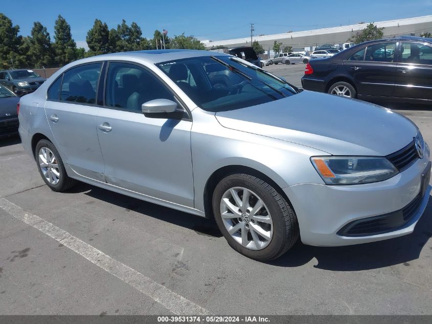 2011 Volkswagen Jetta 2.5L Se VIN: 3VWDZ7AJ1BM360897 Lot: 39531374