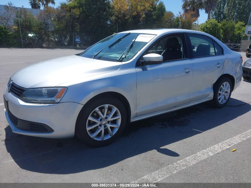 2011 Volkswagen Jetta 2.5L Se VIN: 3VWDZ7AJ1BM360897 Lot: 39531374