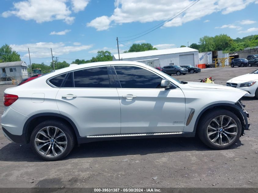 2016 BMW X6 xDrive35I VIN: 5UXKU2C57G0N82610 Lot: 39531387