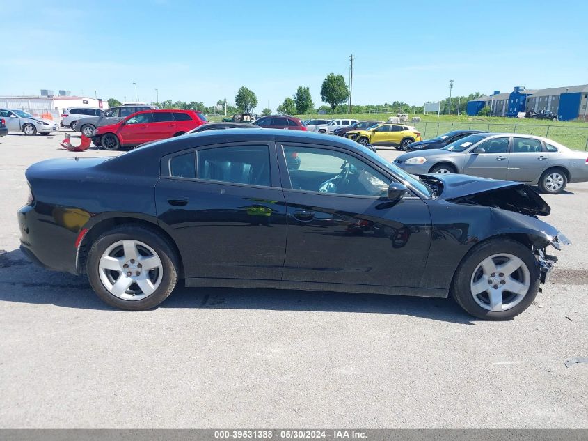 02C3DXAT2KH552945 2019 Dodge Charger Police Rwd