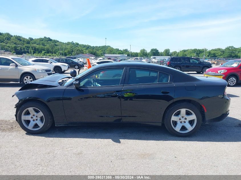 02C3DXAT2KH552945 2019 Dodge Charger Police Rwd