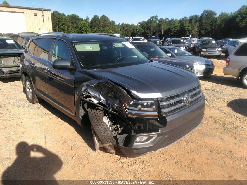 2018 Volkswagen Atlas 3.6L V6 Sel VIN: 1V2MR2CA5JC589309 Lot: 39531393