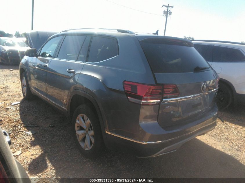 2018 Volkswagen Atlas 3.6L V6 Sel VIN: 1V2MR2CA5JC589309 Lot: 39531393