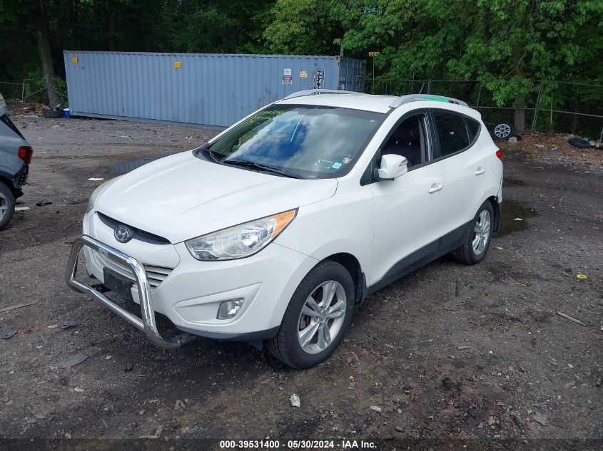 2013 Hyundai Tucson Gls VIN: KM8JU3AC6DU684209 Lot: 39531400