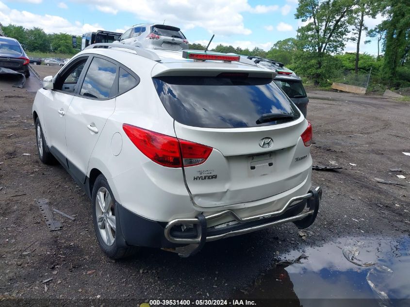 2013 Hyundai Tucson Gls VIN: KM8JU3AC6DU684209 Lot: 39531400