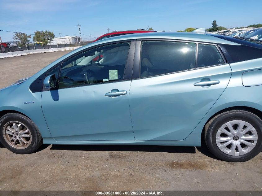 2021 Toyota Prius Le VIN: JTDKAMFU0M3127794 Lot: 39531405