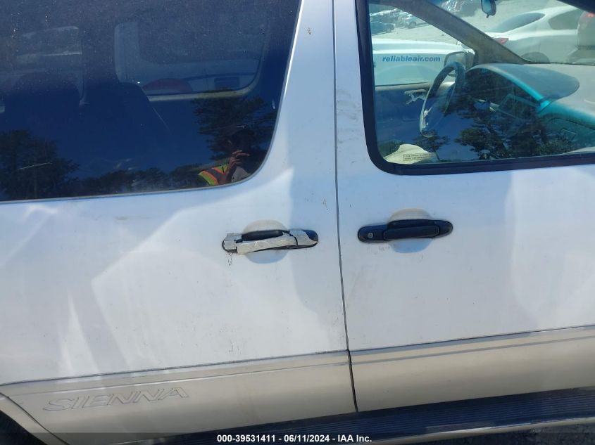 1998 Toyota Sienna Xle VIN: 4T3ZF13C0WU011487 Lot: 39531411