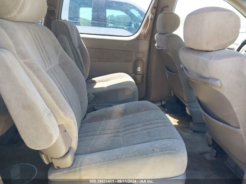 1998 Toyota Sienna Xle VIN: 4T3ZF13C0WU011487 Lot: 39531411