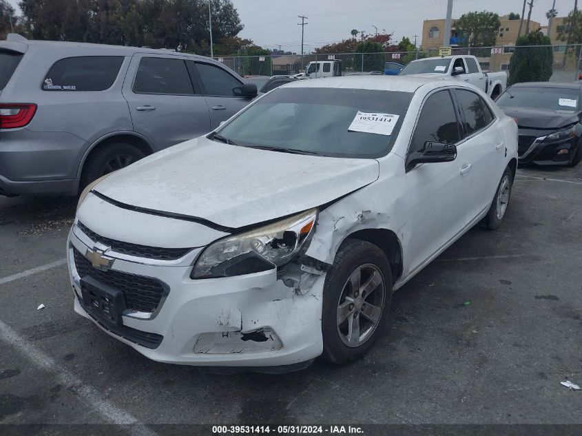 2016 Chevrolet Malibu Limited Lt VIN: 1G11C5SA1GF152819 Lot: 39531414