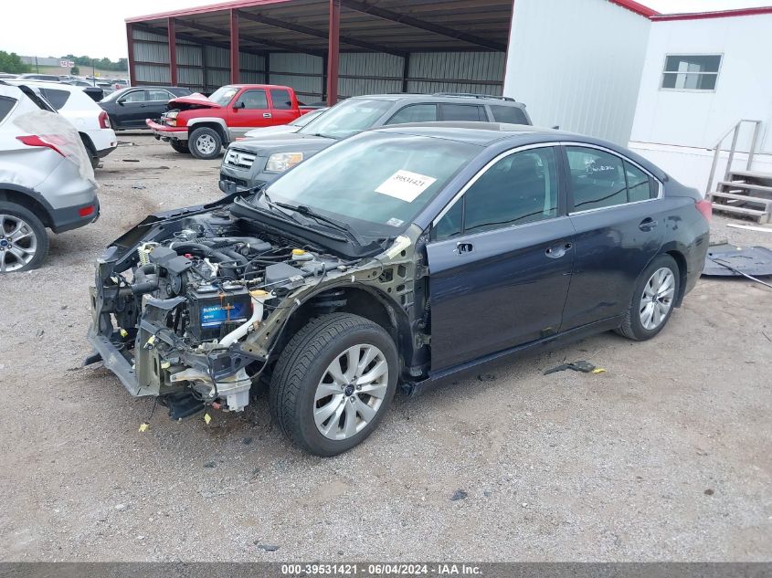 2016 Subaru Legacy 2.5I Premium VIN: 4S3BNBC6XG3008699 Lot: 39531421