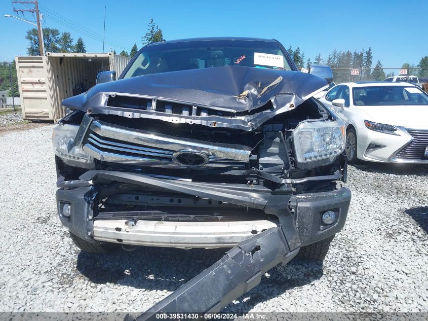 2016 Toyota Tundra Sr5 5.7L V8 VIN: 5TFUW5F1XGX550742 Lot: 39531430