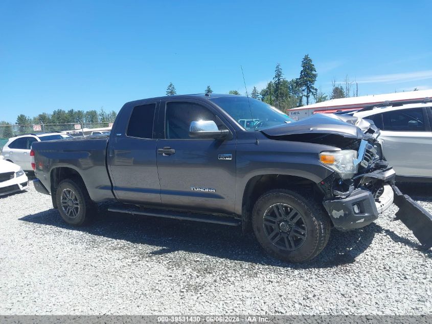 2016 Toyota Tundra Sr5 5.7L V8 VIN: 5TFUW5F1XGX550742 Lot: 39531430