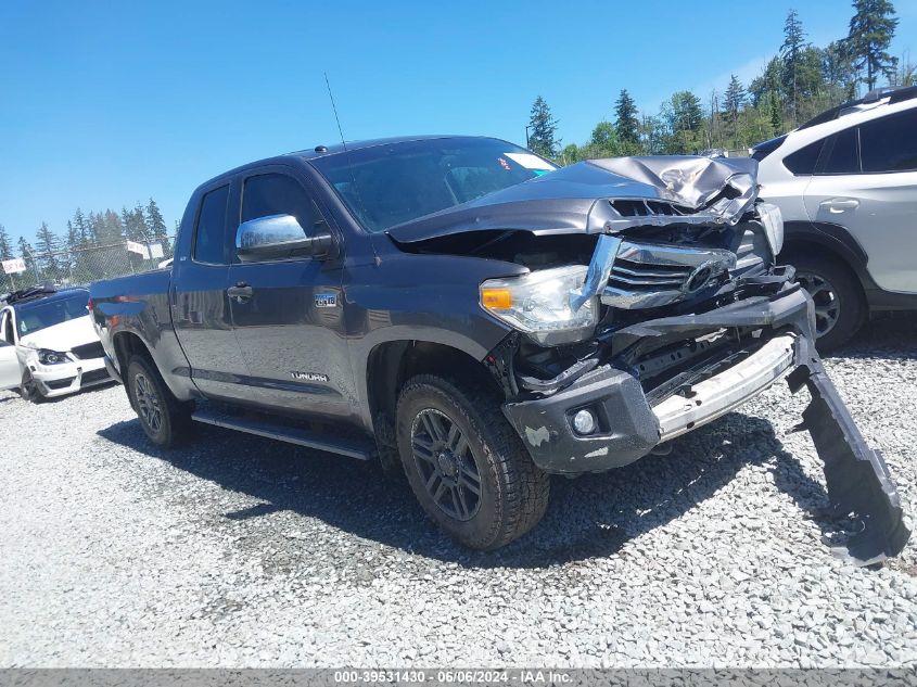 2016 Toyota Tundra Sr5 5.7L V8 VIN: 5TFUW5F1XGX550742 Lot: 39531430