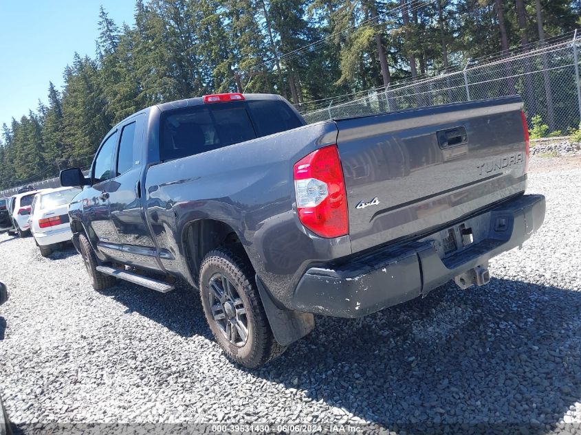 2016 Toyota Tundra Sr5 5.7L V8 VIN: 5TFUW5F1XGX550742 Lot: 39531430