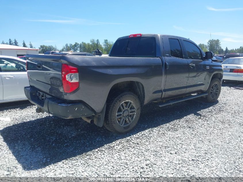 2016 Toyota Tundra Sr5 5.7L V8 VIN: 5TFUW5F1XGX550742 Lot: 39531430