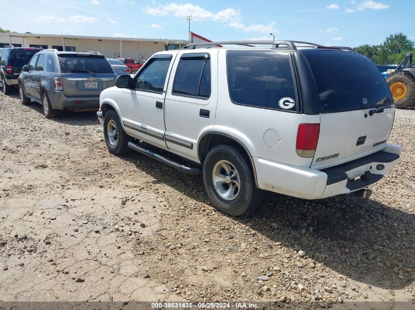 2001 Chevrolet Blazer Lt VIN: 1GNCS13W912199270 Lot: 39531435