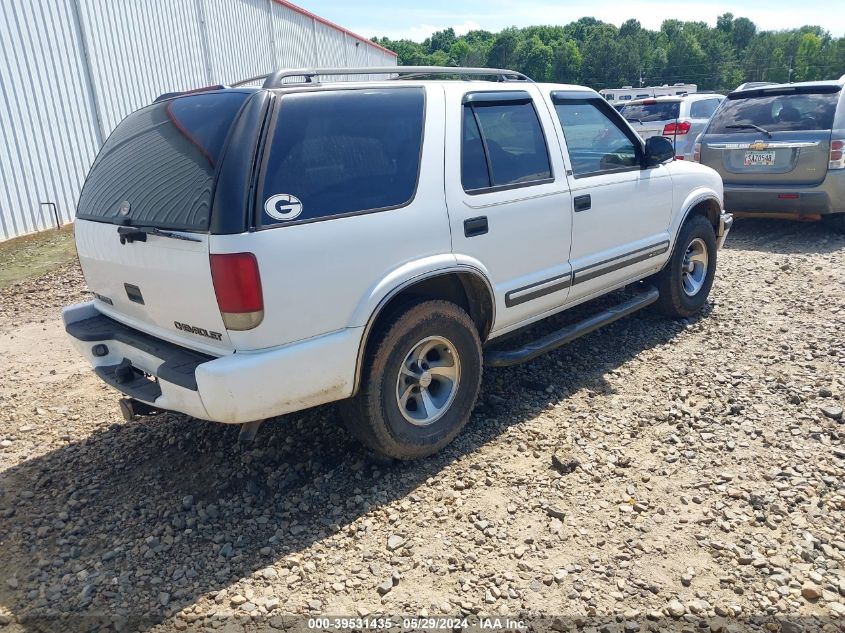 2001 Chevrolet Blazer Lt VIN: 1GNCS13W912199270 Lot: 39531435