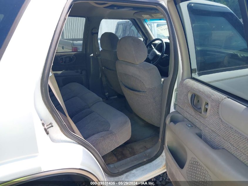 2001 Chevrolet Blazer Lt VIN: 1GNCS13W912199270 Lot: 39531435