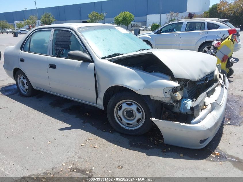 2002 Toyota Corolla Ce VIN: 1NXBR12E92Z602884 Lot: 39531452