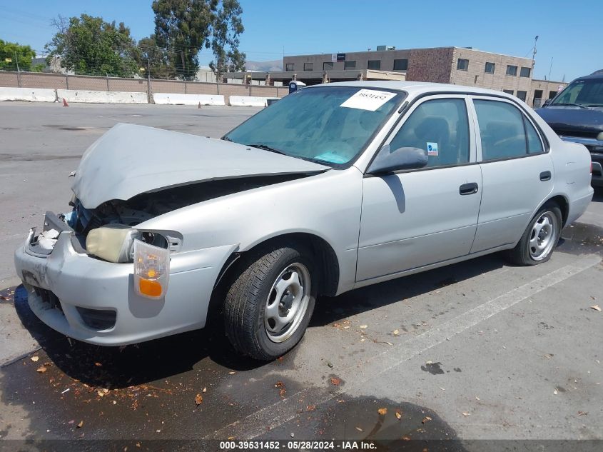 2002 Toyota Corolla Ce VIN: 1NXBR12E92Z602884 Lot: 39531452