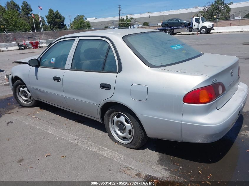 2002 Toyota Corolla Ce VIN: 1NXBR12E92Z602884 Lot: 39531452