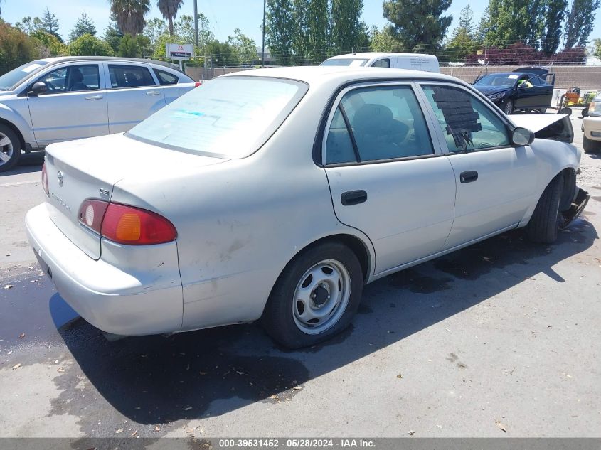 2002 Toyota Corolla Ce VIN: 1NXBR12E92Z602884 Lot: 39531452