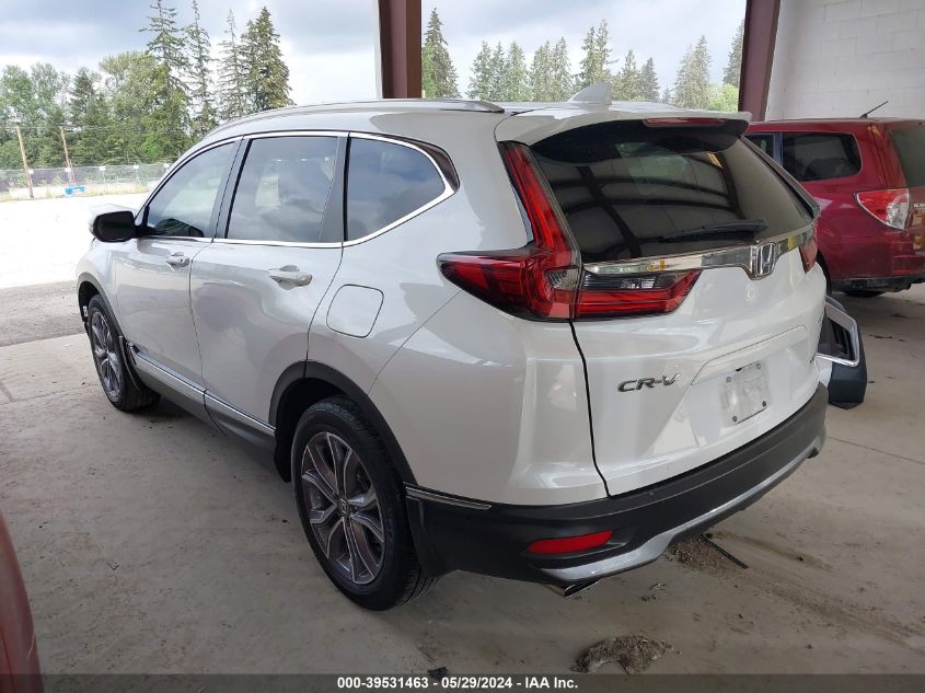 2020 Honda Cr-V Awd Touring VIN: 7FARW2H91LE000121 Lot: 39531463