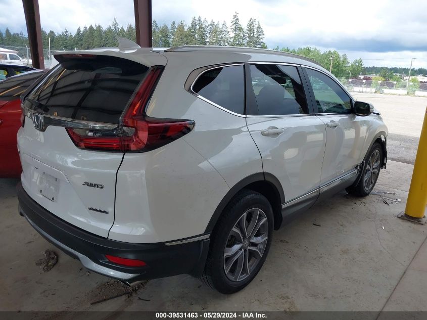 2020 Honda Cr-V Awd Touring VIN: 7FARW2H91LE000121 Lot: 39531463