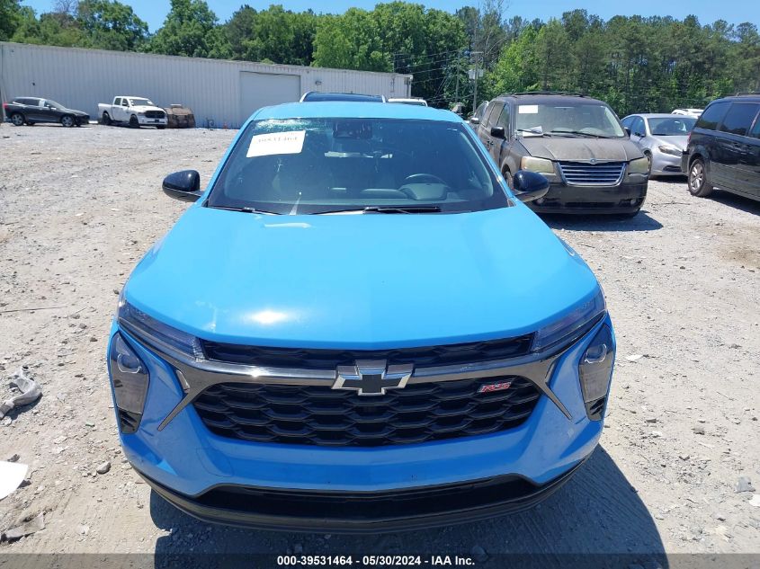 2024 Chevrolet Trax Fwd 1Rs VIN: KL77LGE20RC045859 Lot: 39531464
