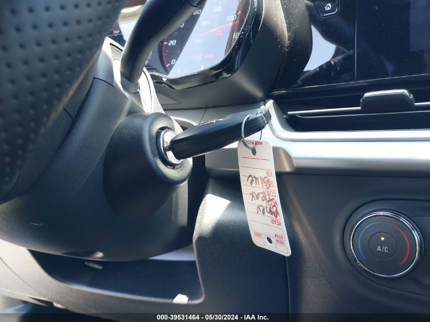 2024 Chevrolet Trax Fwd 1Rs VIN: KL77LGE20RC045859 Lot: 39531464