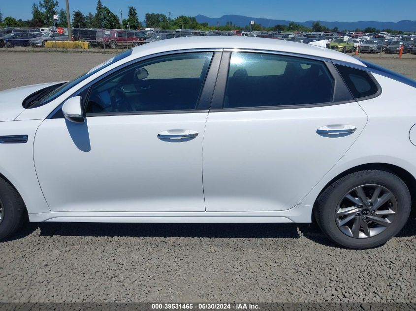 2019 Kia Optima Lx VIN: 5XXGT4L35KG322217 Lot: 39531465