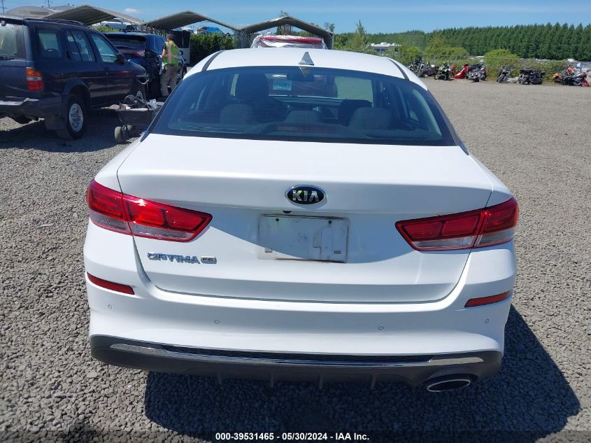 2019 Kia Optima Lx VIN: 5XXGT4L35KG322217 Lot: 39531465