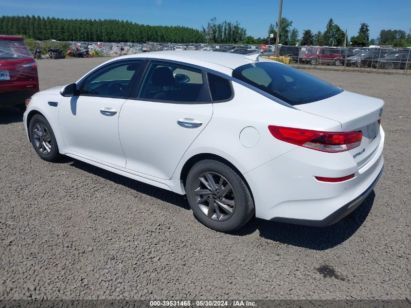 2019 Kia Optima Lx VIN: 5XXGT4L35KG322217 Lot: 39531465