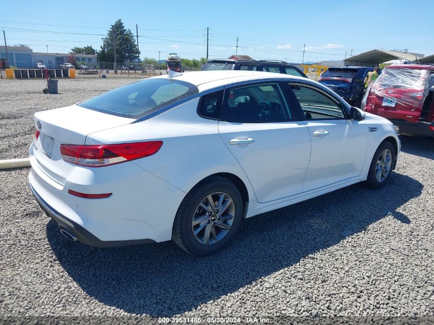 2019 Kia Optima Lx VIN: 5XXGT4L35KG322217 Lot: 39531465