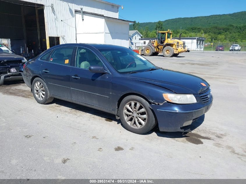 2007 Hyundai Azera Limited/Se VIN: KMHFC46F77A162759 Lot: 39531474