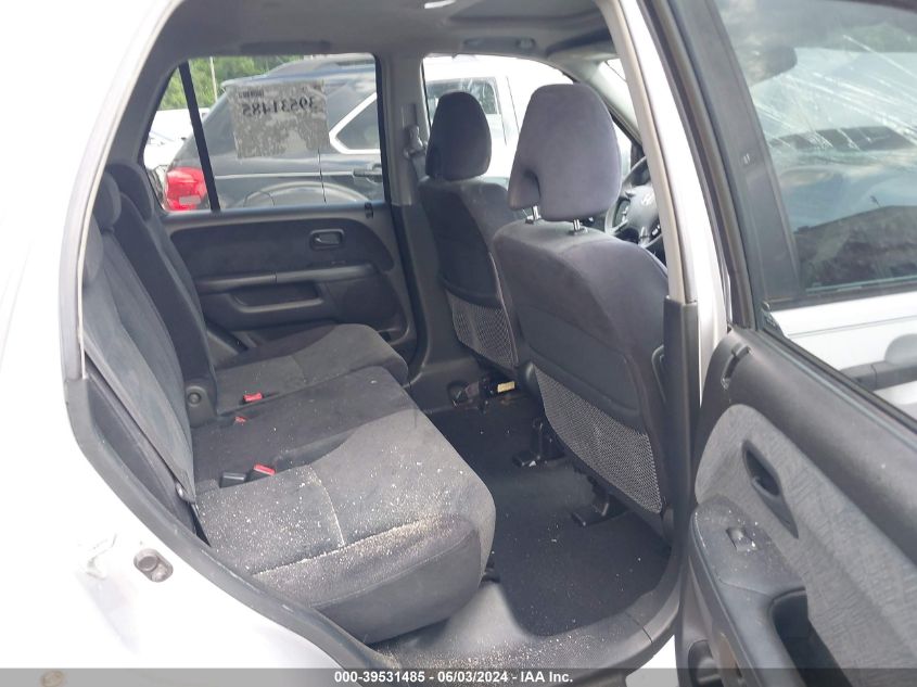 2005 Honda Cr-V Ex VIN: SHSRD78825U322655 Lot: 39531485