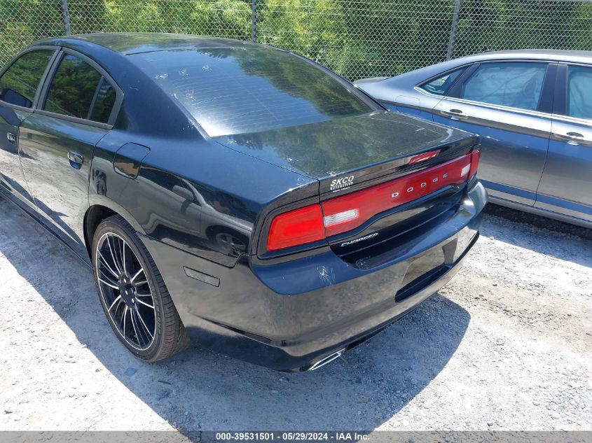 2014 Dodge Charger Se VIN: 2C3CDXBG5EH256615 Lot: 39531501