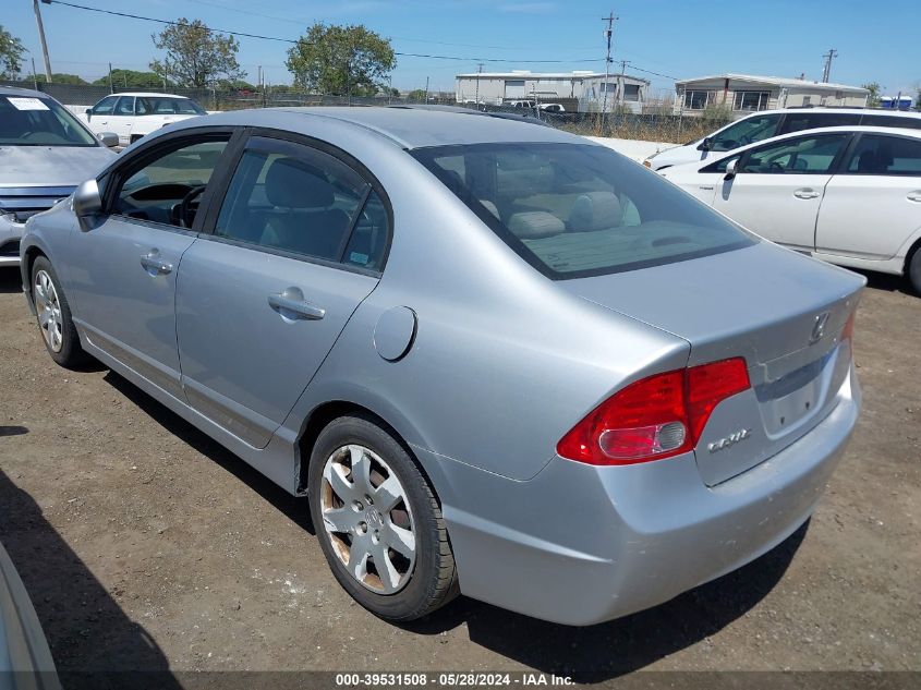 2008 Honda Civic Lx VIN: 1HGFA16588L007922 Lot: 39531508