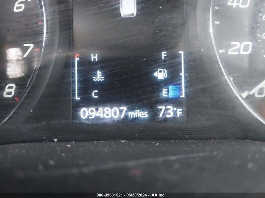 2019 Mitsubishi Outlander Se VIN: JA4AD3A39KZ038919 Lot: 39531521